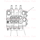 VALVE,SECTION Doosan D516098