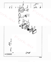 Шайба wave Mitsubishi 0594900500 (WASHER, WAVE)