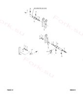 Кронштейн подъема h f Mitsubishi 95N3500600 (BRACKET,LIFT H/F)