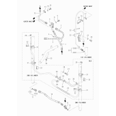 Хомут шланг Mitsubishi F430002200 (CLAMP,HOSE)