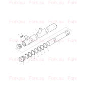 RING,BACK UP Doosan D510261