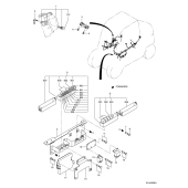 Кронштейн relay Mitsubishi 91K0402600 (BRACKET,RELAY)