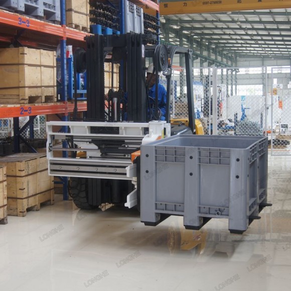 Захват для трехсторонней обработки груза  SXJ10G-C004 на вилочный погрузчик