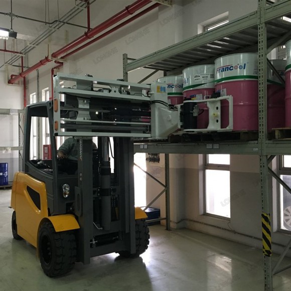 Захват для трехсторонней обработки груза  SXJ10G-C004 на вилочный погрузчик