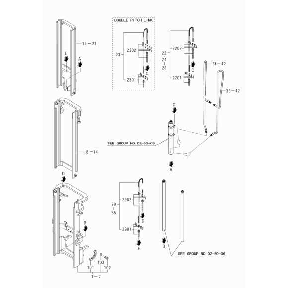 Схема узла Mitsubishi для артикула 94F2011300