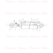 TUBE ASSY,CYLINDER Doosan D510305