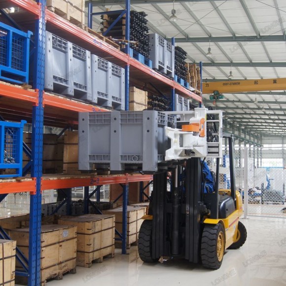 Захват для трехсторонней обработки груза  SXJ15G-C002 на вилочный погрузчик