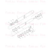 ROD,CYLINDER Doosan D511583