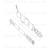 COVER,ROD Doosan D510128
