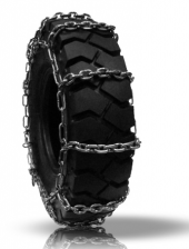 Цепи противоскольжения 10-20 "лесенка" P2010L68, применимость на шинах 10-20 для вилочных погрузчиков