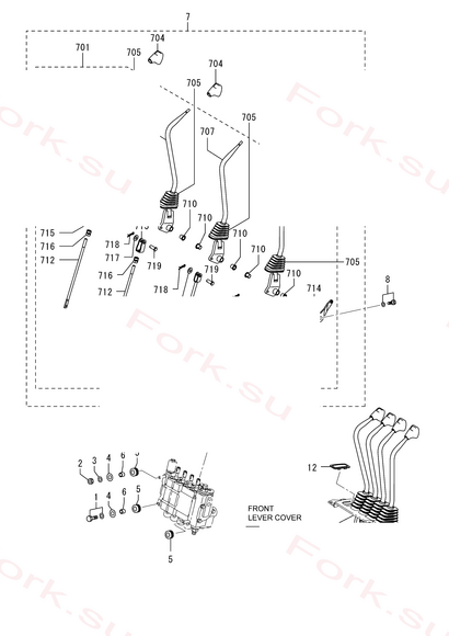 Схема узла Mitsubishi для артикула 91A7210070