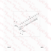 Клапан узел в сборе flow reg Mitsubishi 97M7520010 (VALVE ASSY, FLOW REG)