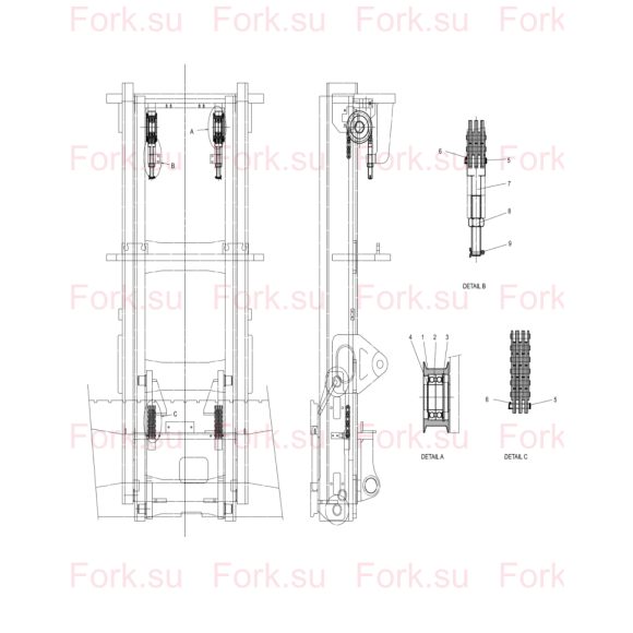 Схема узла Doosan для артикула A136766