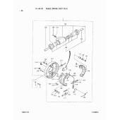 Винт adjusting Mitsubishi 9184601400 (SCREW, ADJUSTING)