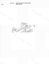 Жгут проводов read выключатель m37 m40 m43 m47 Mitsubishi 9401003300 (HARNESS, READ SWITCH M37, M40, M43, M47)