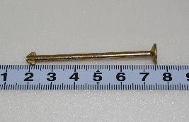 Палец  (фиксатор колодок)  для Doosan D18S-2 серии  DU,DV,FL,FM,JD,JE