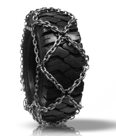 Цепи противоскольжения 12-16.5 "сота" F16512S68, применимость на шинах 12-16.5 для фронтальных погрузчиков