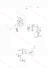 Шланг nylon l2400 шланг nylon m l h 5 3m 209in Mitsubishi 0574835480 (HOSE,NYLON L2400 HOSE, NYLON M.L.H 5.3M(209in))