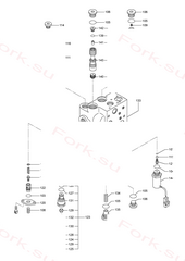 Клапан узел в сборе relief relief узел в сборе Mitsubishi 9187401010 (VALVE ASSY,RELIEF RELIEF ASSY)