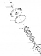 Крепежная пластина для двигателя - A490BPG, 490B-05001-1