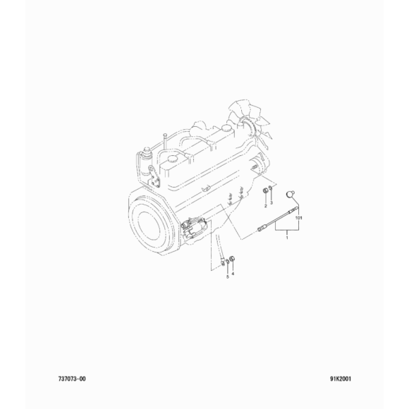 Схема узла Mitsubishi для артикула F230005000
