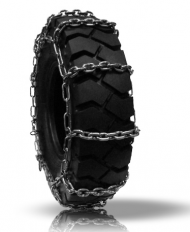 Цепи противоскольжения 420/85R28 "лесенка" F28420L810, применимость на шинах 420/85R28 для фронтальных погрузчиков