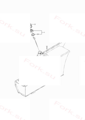 Dust proof breather kit гидравлический бак Mitsubishi 91K9204400 (DUST PROOF BREATHER KIT (HYDRAULIC TANK))