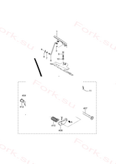Accel узел в сборе de Mitsubishi 91K5112600 (ACCEL ASSY,DE)