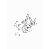Plug сливной for топлива & hyd бак Mitsubishi 91B1000316 (PLUG,DRAIN FOR FUEL & HYD TANK)
