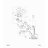 Болт w шайба b w dry wet Mitsubishi F180508030 (BOLT, W/WASHER B/W DRY, WET)