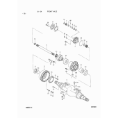 Retainer сальник Mitsubishi 9223311201 (RETAINER, OIL SEAL)