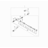 Клапан узел в сборе flow reg Mitsubishi 9411000030 (VALVE ASSY, FLOW REG)