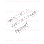 CYLINDER GROUP,LIFT;FFL Doosan D511625