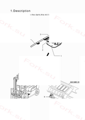Выключатель working лампа Mitsubishi 91A0511300 (SWITCH,WORKING LAMP)