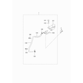 Бак узел в сборе reservoir Mitsubishi 91A5120020 (TANK ASSY,RESERVOIR)
