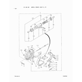 Пружина dry wet trq Mitsubishi 9124604501 (SPRING DRY, WET, TRQ)