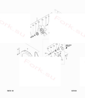 Кронштейн tensioner Mitsubishi 9370100700 (BRACKET, TENSIONER)