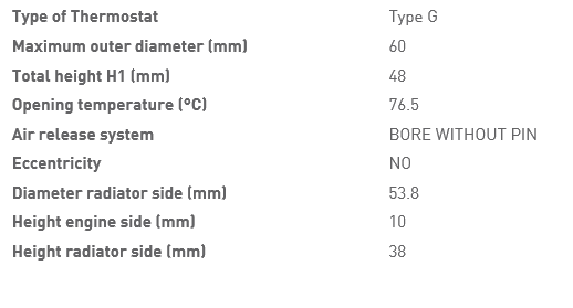 Термостат для двигателей S4Q2, S4S и S6S Термостат для двигателей S4Q2, S4S и S6S