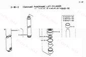 Проставка m l h 3 7m 146in Mitsubishi 9436202800 (SPACER M.L.H. 3.7m (146in))
