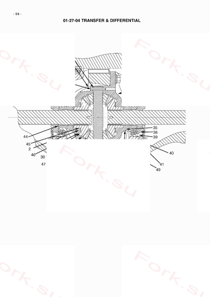 Схема узла Mitsubishi для артикула 9763100600