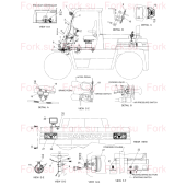 HARNESS ASSY;SWITCH Doosan A144014