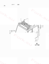 Cab узел в сборе Mitsubishi 9201723040 (CAB ASSY)