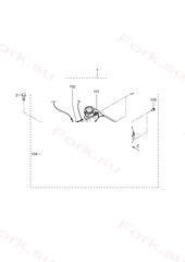 Кронштейн dpf Mitsubishi 91K6206100 (BRACKET,DPF)