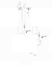 Шланг nylon l=4230 m l h 4 5m Mitsubishi 0574825846 (HOSE,NYLON L=4230 M.L.H 4.5M)