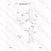 Кронштейн cyl r h Mitsubishi 9426204701 (BRACKET, CYL, R. H.)
