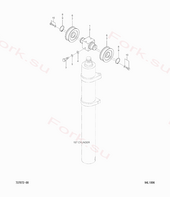 Болт stopper Mitsubishi 9413222100 (BOLT,STOPPER)