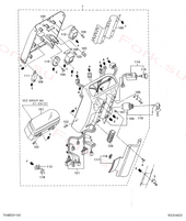 Винт Mitsubishi 9130504300 (SCREW)