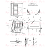 HINGE;DOOR CABIN Doosan A131573