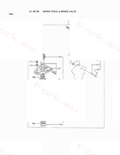 Педаль узел в сборе Mitsubishi 9234807500 (PEDAL ASSY)