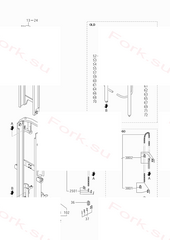 Цепь подъема | m l h 2 8m v28 Mitsubishi 9403040850 (CHAIN,LIFT | M.L.H 2.8M V28)